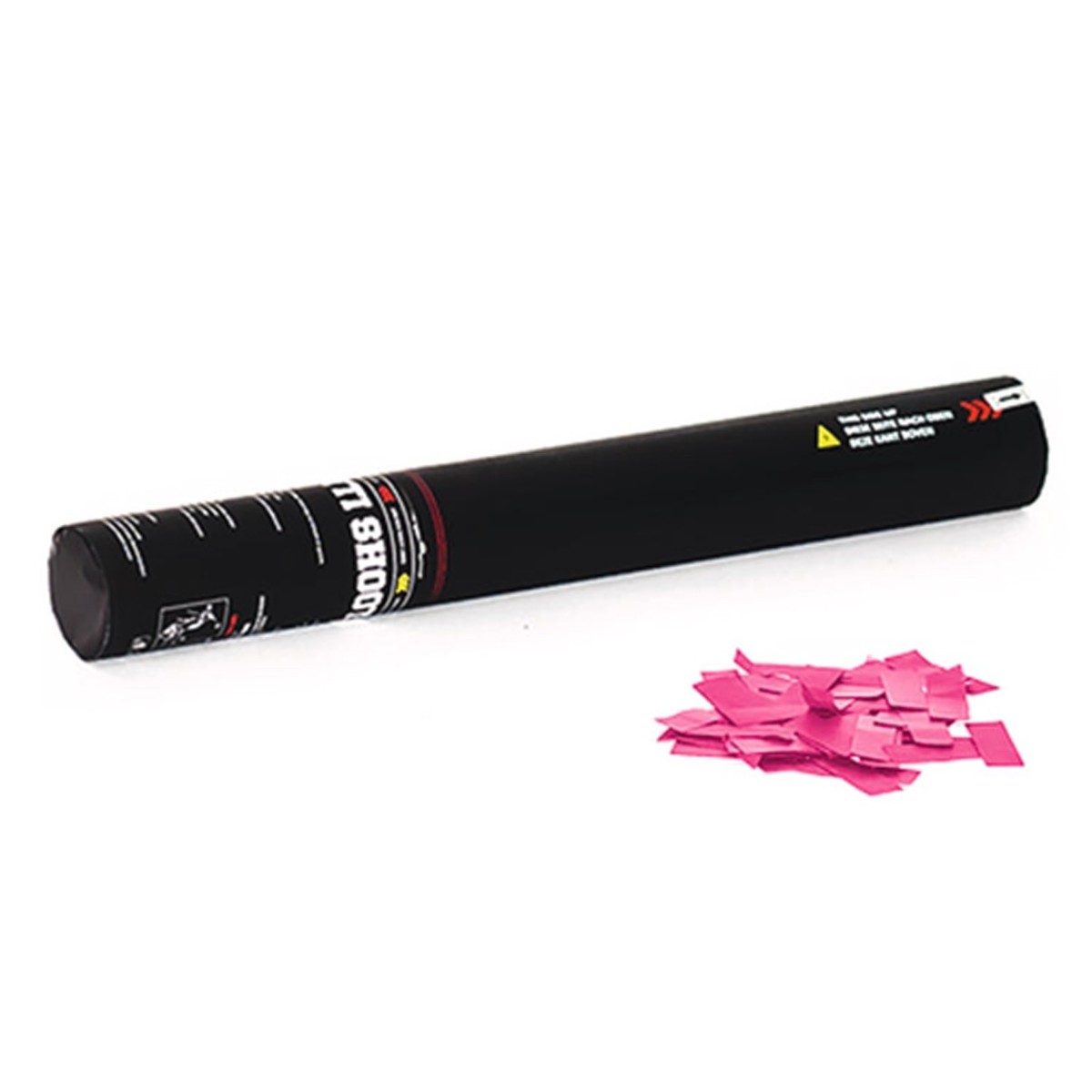 Click to view product details and reviews for 50cm Handheld Confetti Cannon Pink.