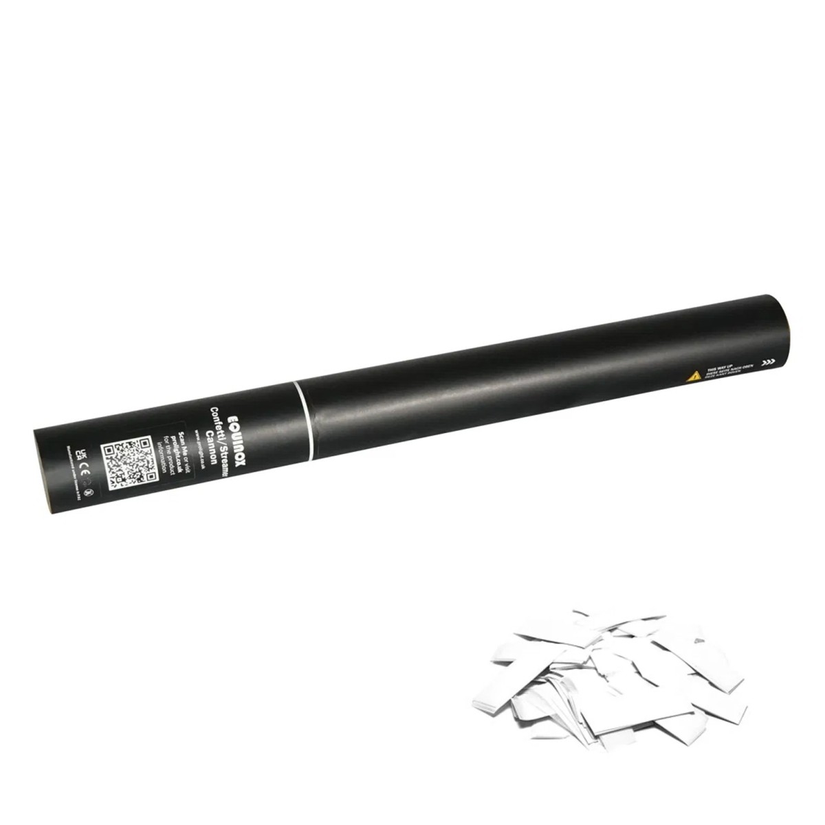 Click to view product details and reviews for 50cm Handheld Confetti Cannon White.