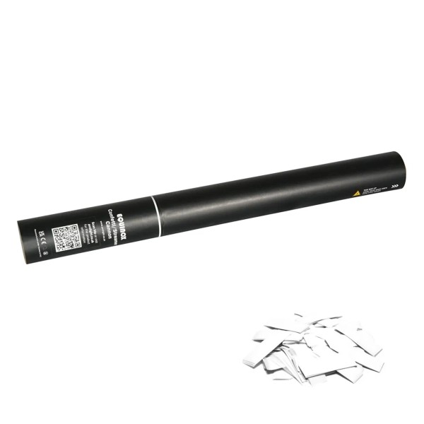 Magic FX 50cm Handheld Confetti Cannon, White