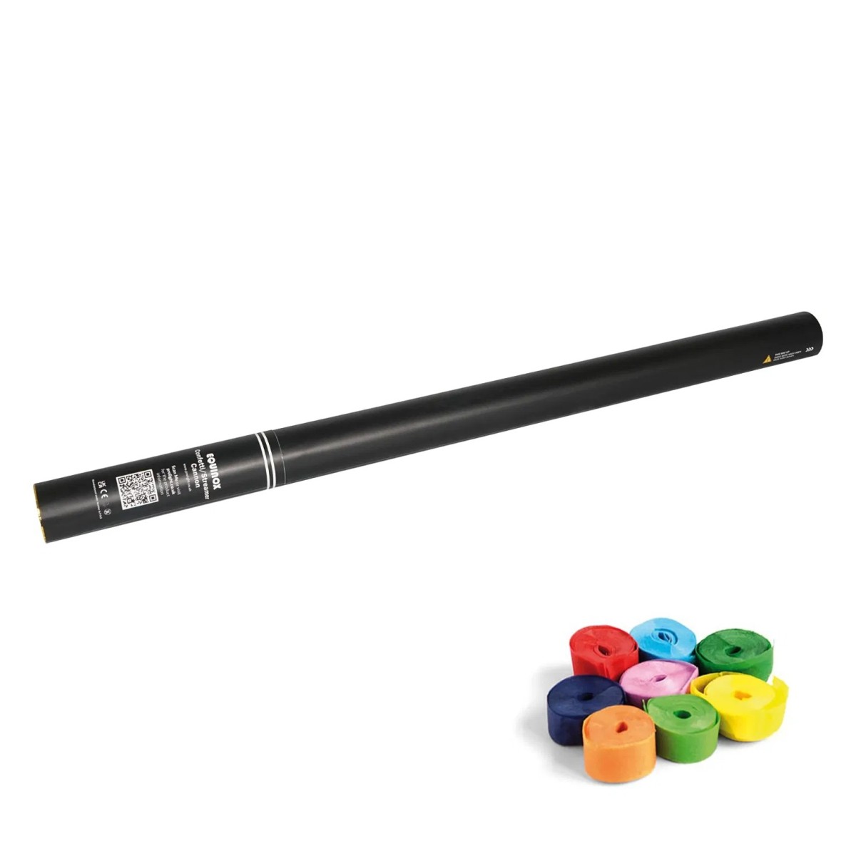 Click to view product details and reviews for 80cm Handheld Streamer Cannon Multicolour.