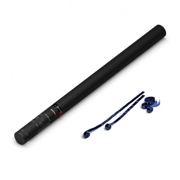 Magic FX 80cm Handheld Streamer Cannon, Metallic Blue