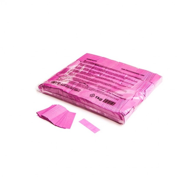 Magic FX 1kg Slowfall Confetti Rectangles, Pink