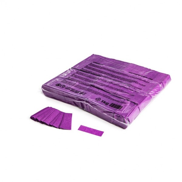 Magic FX 1kg Slowfall Confetti Rectangles, Purple
