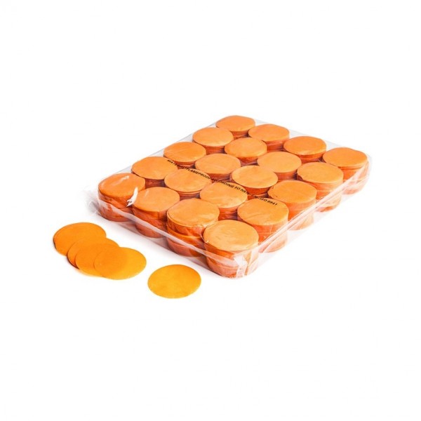 Magic FX 1kg Slowfall Confetti Circles, Orange