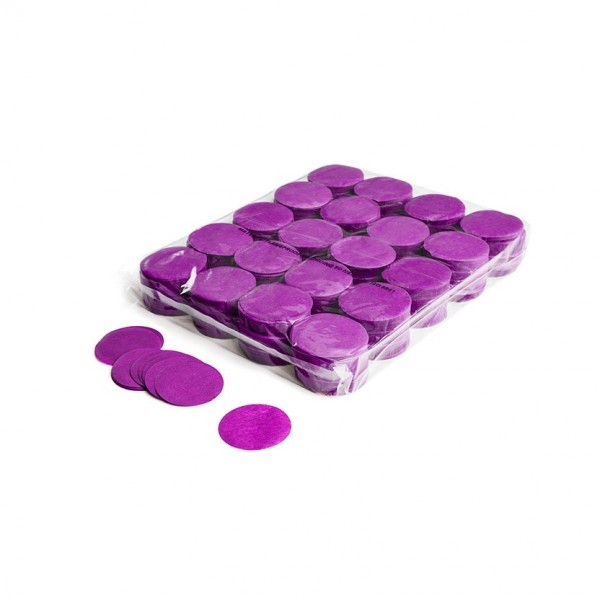 Magic FX 1kg Slowfall Confetti Circles, Purple