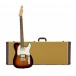 Fender Player Telecaster HH PF, 3-Color Sunburst & Case, Tweed
