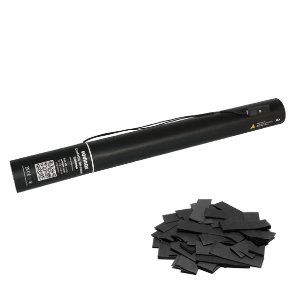 Magic FX 50cm Electric Confetti Cannon, Black