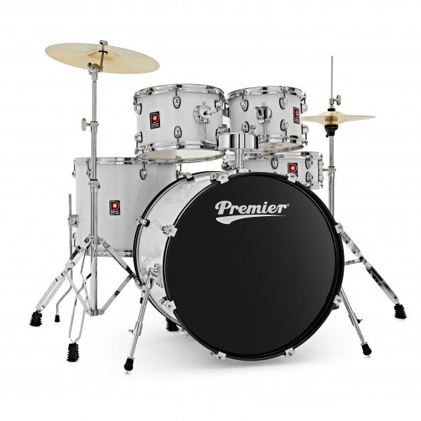 Premier Revolution 22" 5pc Drum Kit, White