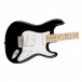 Squier Affinity Stratocaster MN, Black & 15W Electric Guitar Amp body