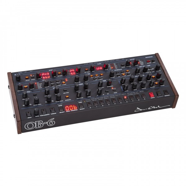 OB-6 Desktop Polyphonic Synthesizer - Angled