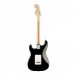Squier Affinity Stratocaster MN, Black & 15W Electric Guitar Amp back