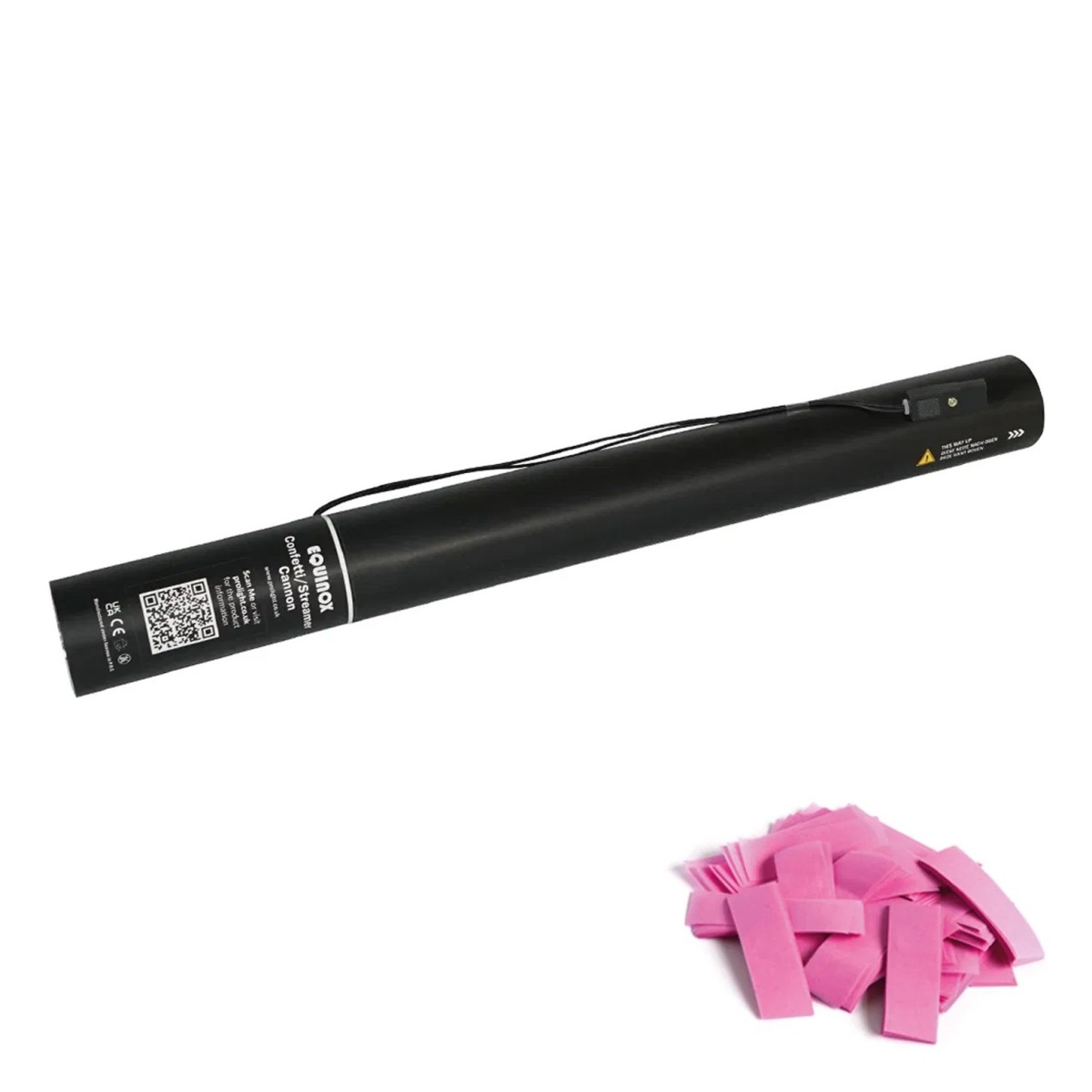 Click to view product details and reviews for 50cm Electric Confetti Cannon Pink.