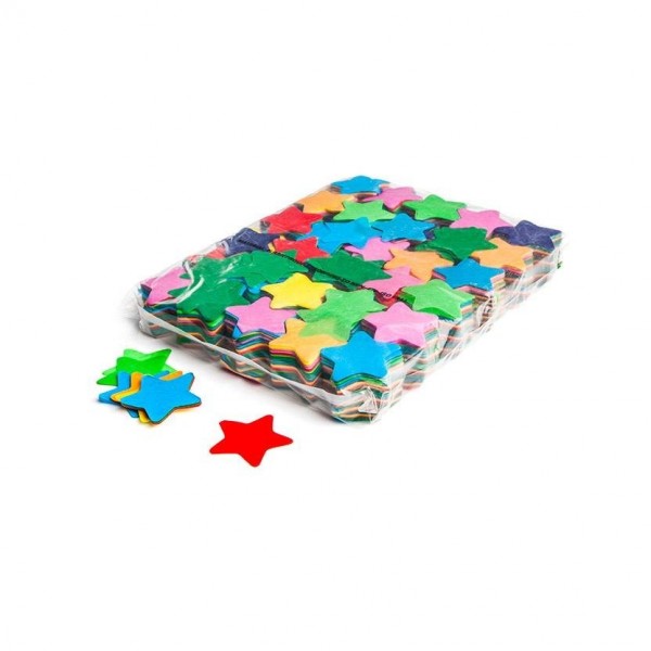Magic FX 1kg Slowfall Confetti Stars, Multicolour
