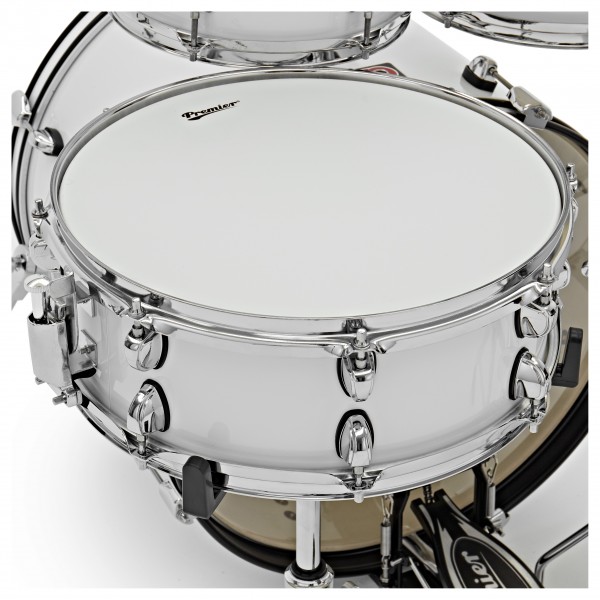 Premier Revolution 22" 5pc Drum Kit Bundle, White