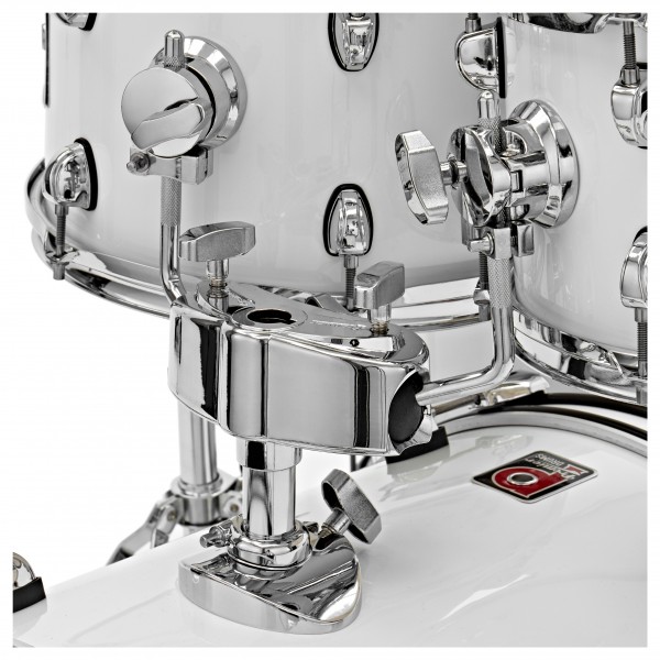 Premier Revolution 22" 5pc Drum Kit Bundle, White