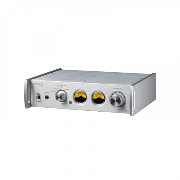TEAC AX-505 Integrated Amplifier, Silver Side View