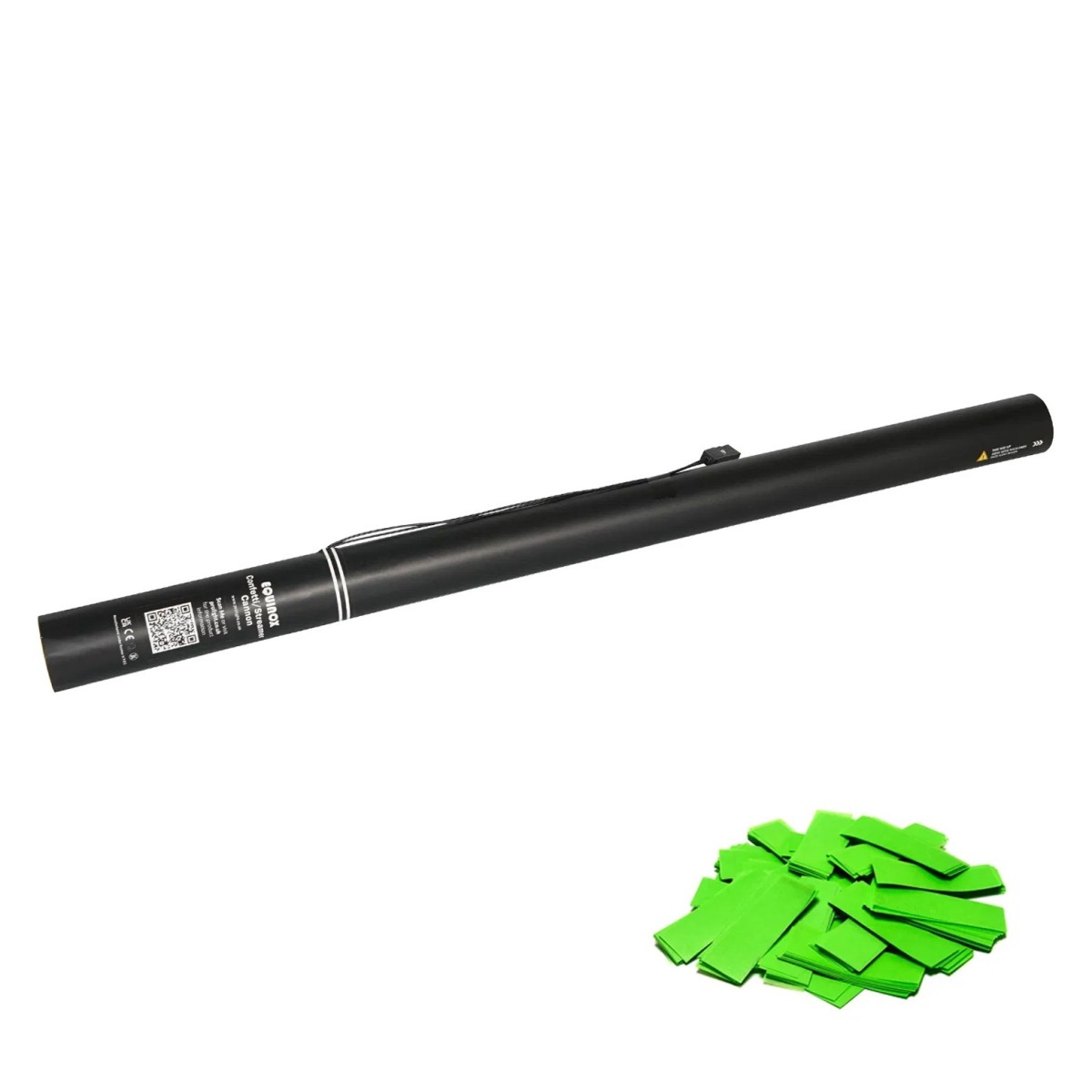 Click to view product details and reviews for 80cm Electric Confetti Cannon Light Green.
