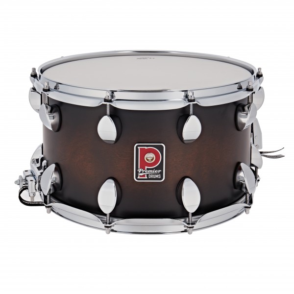 Premier Elite 14" x 8" Snare Drum, Walnut Satin Burst