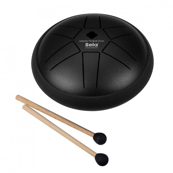 Sela Melody Tongue Drum 5.5“ C5, Black