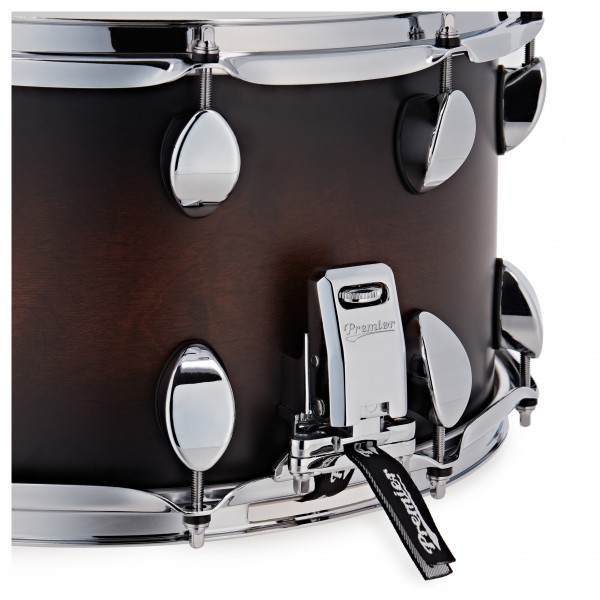 Premier Elite 14" x 8" Snare Drum, Walnut Satin Burst