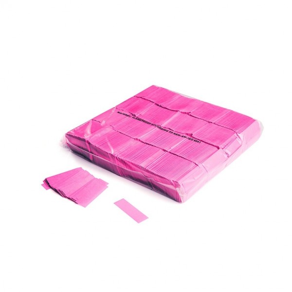 Magic FX 1kg Slowfall UV Confetti, Fluo Pink