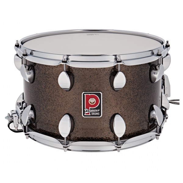 Premier Elite 14" x 8" Snare Drum, Gunmetal Sparkle