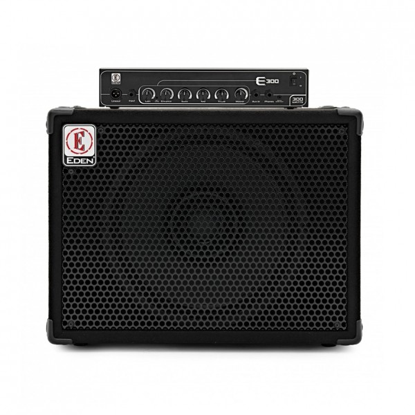 Eden 300W 1 x 15" Head and Cabinet Pack, 4 Ohm