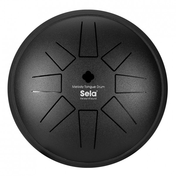 Sela Melody Tongue Drum 6“ C, Major Black