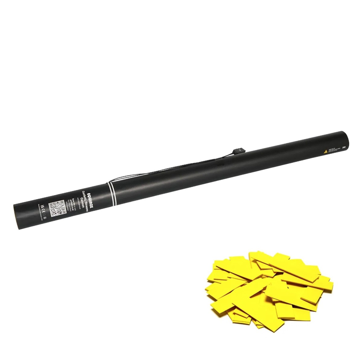 Click to view product details and reviews for 80cm Electric Confetti Cannon Yellow.