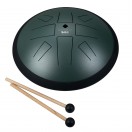 Sela Melody Tongue Drum 10&ldquo; C, Golden Gate Dark Green