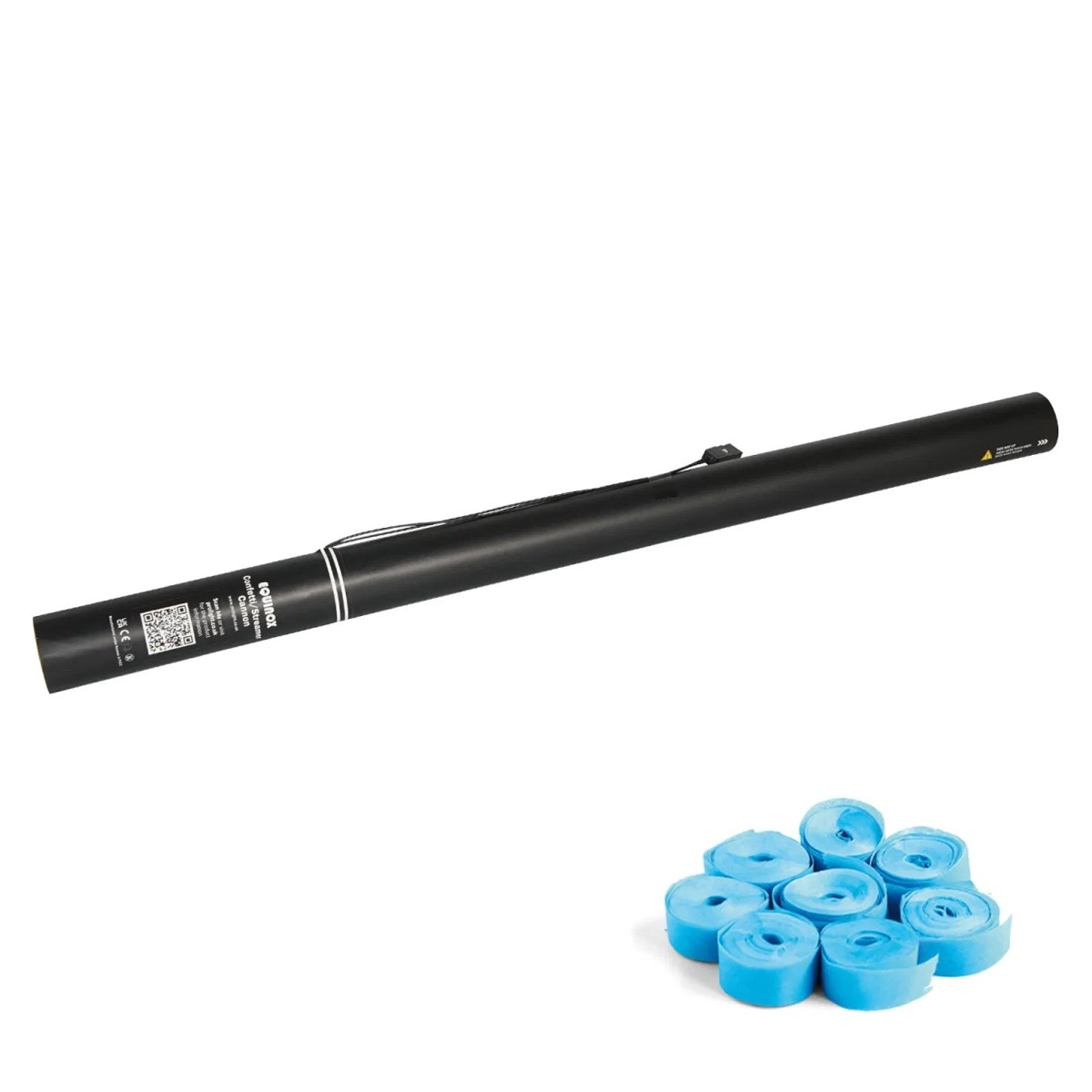 Click to view product details and reviews for 80cm Electric Streamer Cannon Light Blue.