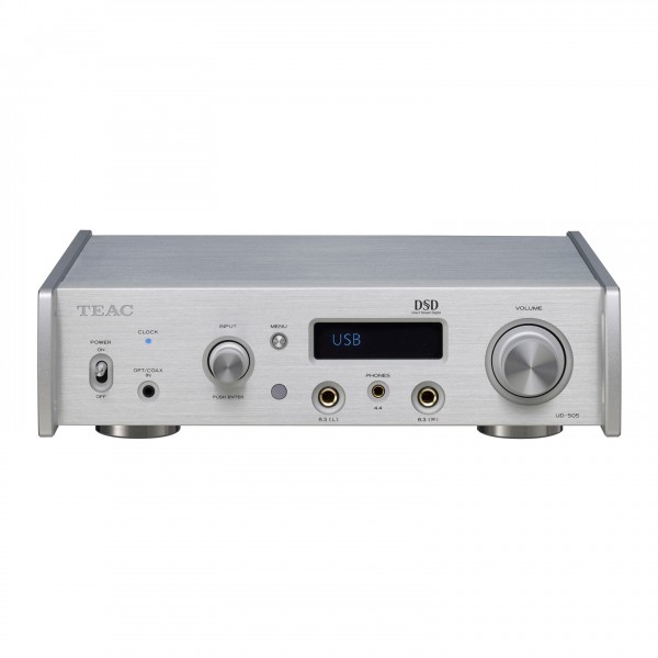 TEAC UD-505 USB DAC Preamplifier V2, Silver