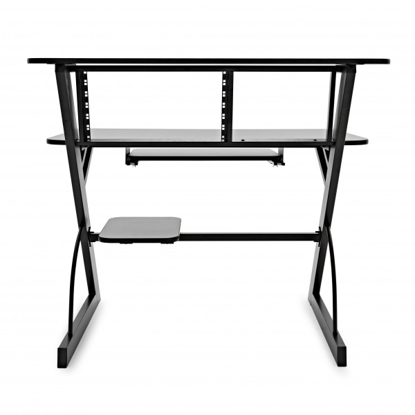 modul Four Tier Home Studio Desk, Black
