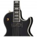 Epiphone Matt Heafy Origins Les Paul Custom, Ebony close up 