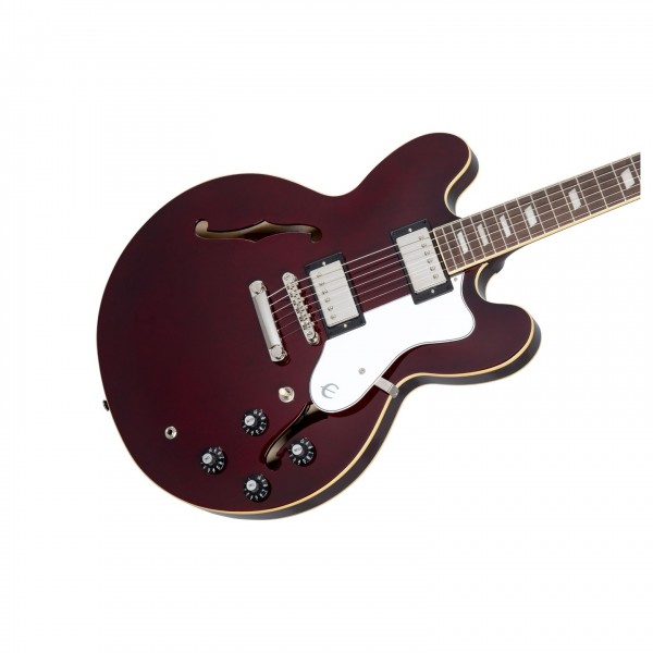 Epiphone Riviera Ⅱ Noel Gallagher Epiphone Noel Gallagher Riviera Dark Red Wine - GigGear