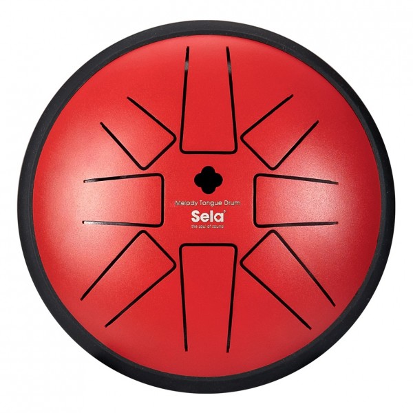 Sela Melody Tongue Drum 6“ F Minor, Red