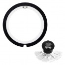 Big Fat Snare Drum Steves Donut XL 14'' Dampening Pad, Moongel Bundle