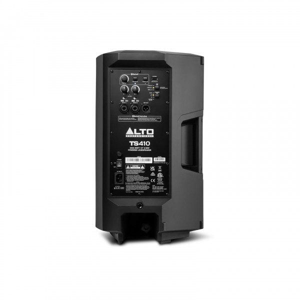 Alto Professional TS410 2000 Watt Active PA Speaker - back