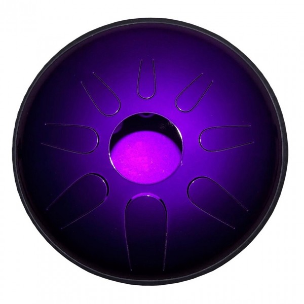 Idiopan Domina 12'' Tunable Steel Tongue Drum, Royal Purple