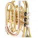 Roy Benson PT101 Pocket Trumpet, Lacquer Valves