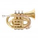 Roy Benson PT101 Pocket Trumpet, Lacquer Main