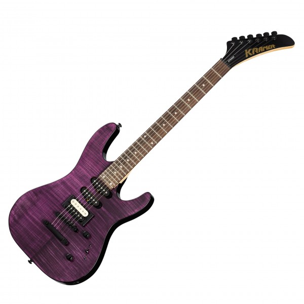 Kramer Striker Figured HSS, Transparent Purple