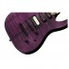 Kramer Striker Figured HSS, Transparent Purple hardware