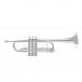 Roy Benson TR402C C Trumpet, Silver Plated