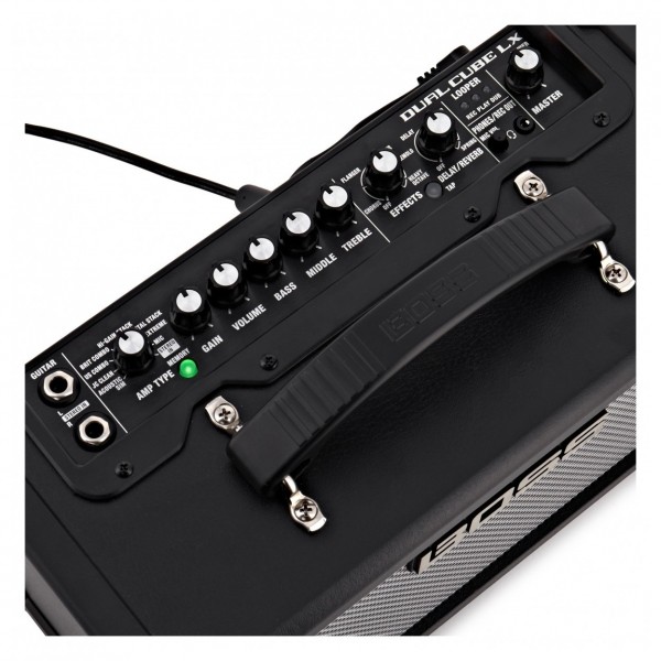 Boss Dual Cube LX Guitar Amplifier Complete Bundle