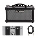 Boss Dual Cube LX, Ampli pour Guitare + P&eacute;dale de Commande