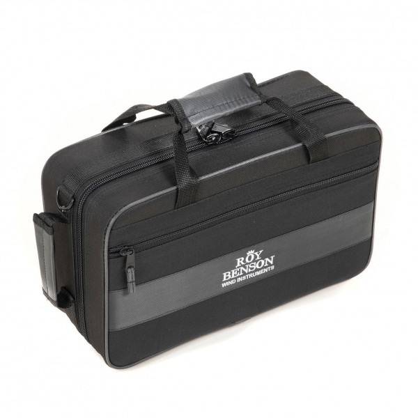 Roy Benson CR202 Bb Cornet, Silver Plated Case