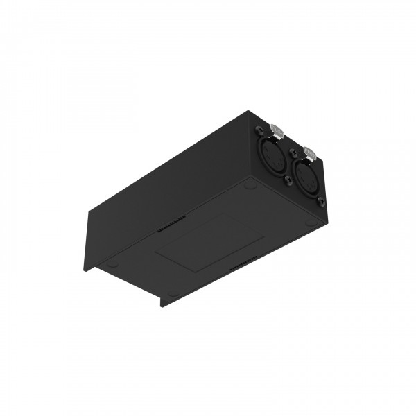 Enttec Ode Mk3 Ethernet to DMX Interface - Bottom, Angled