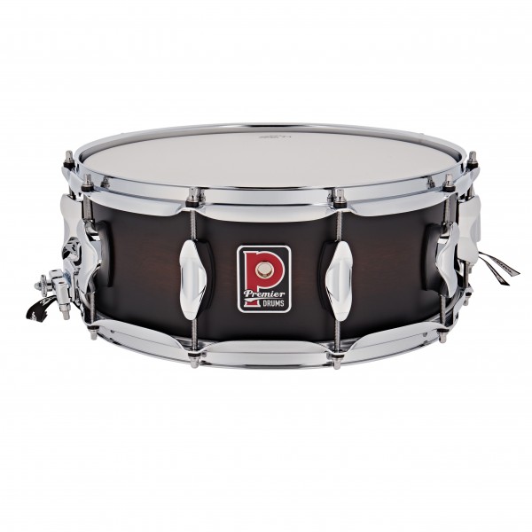 Premier Elite 14" x 5.5" Snare Drum, Walnut Satin Burst