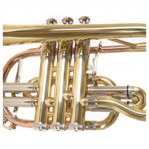 Roy Benson CR302 Bb Cornet, Lacquer Close